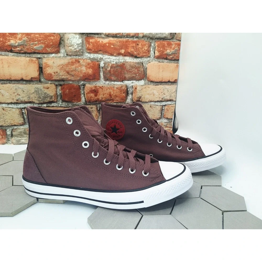 Converse CTAS High Top Shoes‎ Sneakers A12710F Park Red Suede Canvas Men Sz 11.5